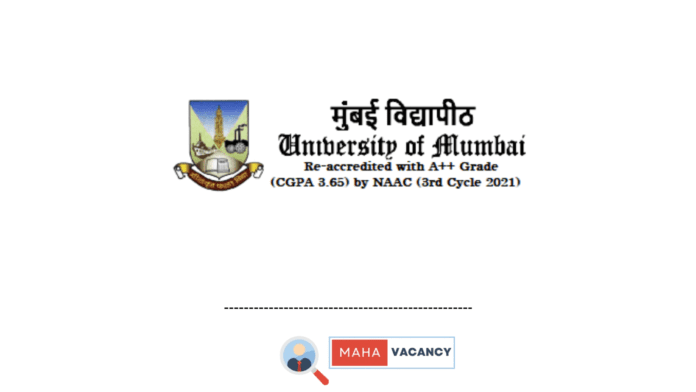 mumbai university recruitment